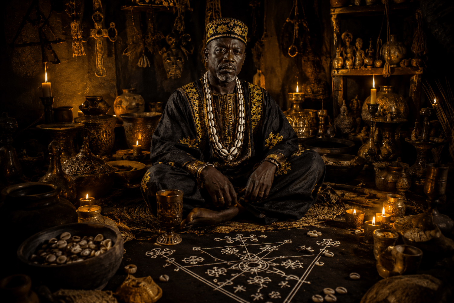 Maître Yenawa, médium et marabout