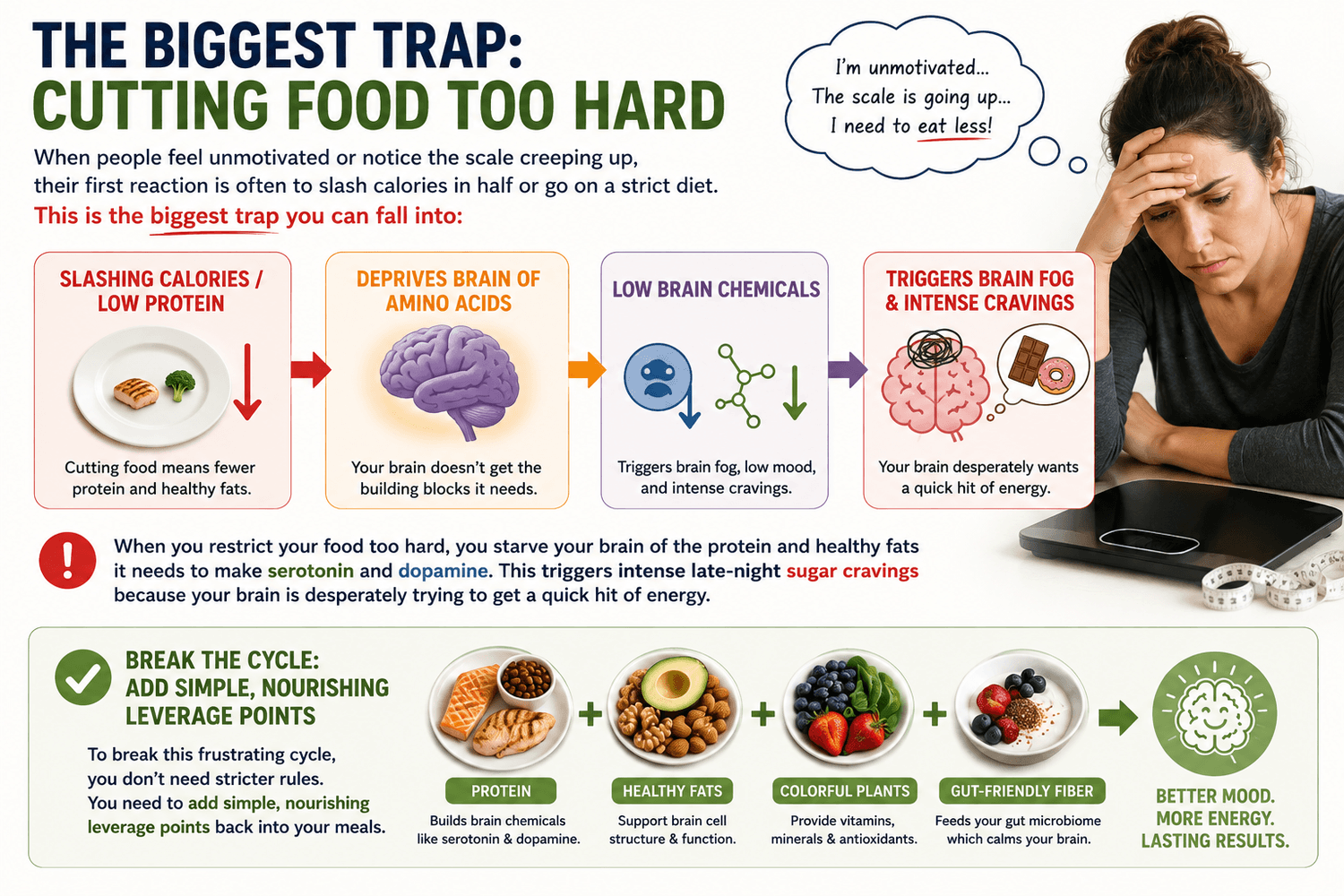 Why Dieting When You Feel Unmotivated Is A Mistake