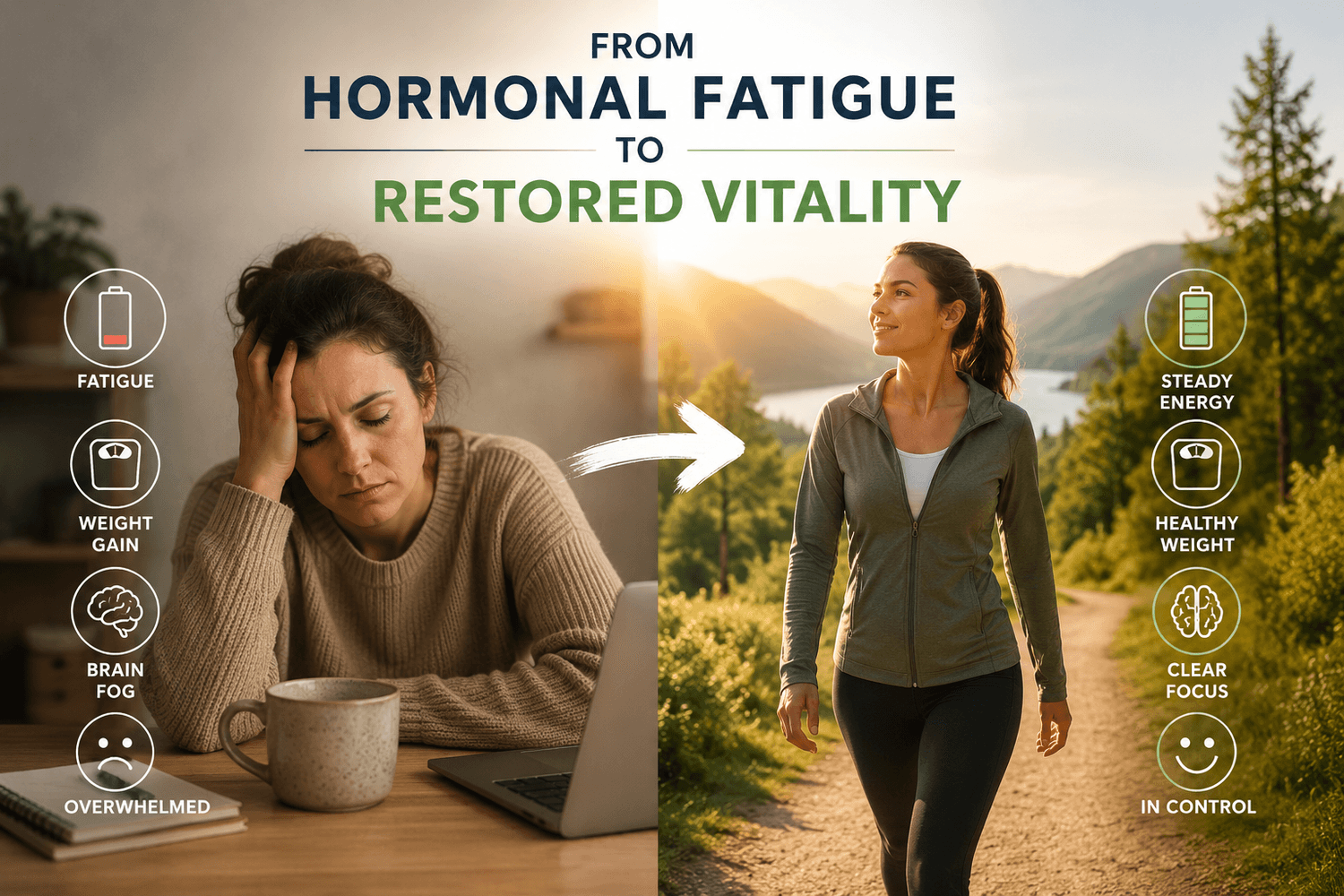From hormonal fatigue to restored vitality