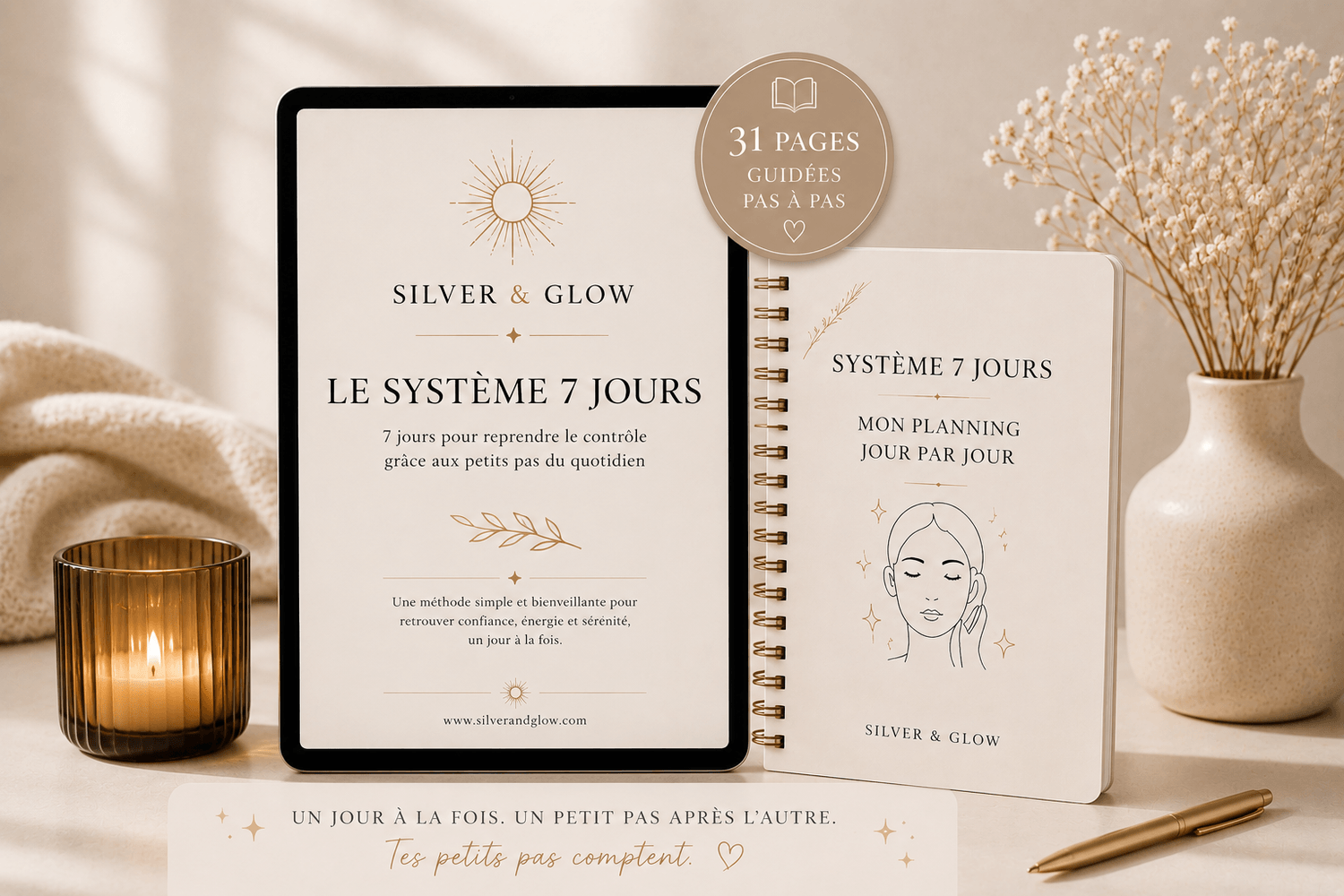 Mockup eBook Le Système 7 Jours
