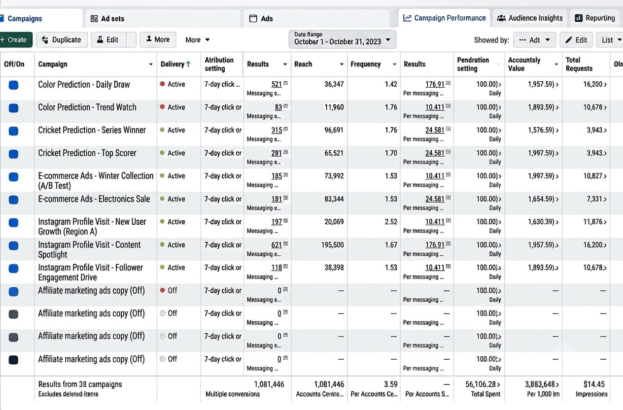 Meta Ads Result 1