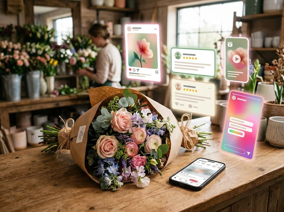 Publication sociale réalisée pour un commerce local par une agence de réseaux sociaux