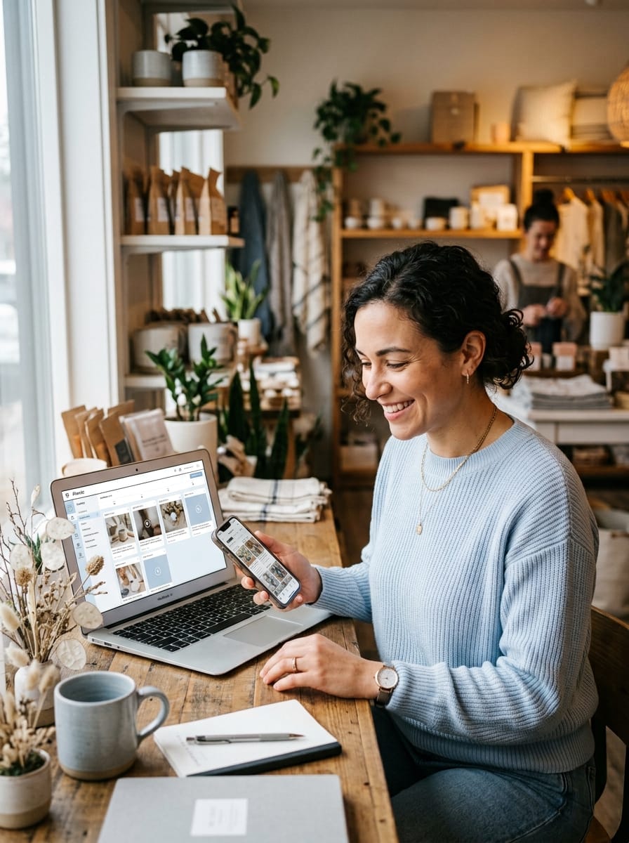 Création de contenus pour les réseaux sociaux avec Publiau