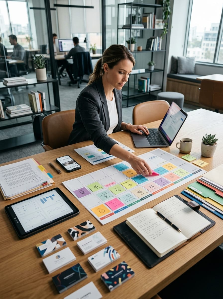 Agence organisant plusieurs projets de communication digitale pour ses clients