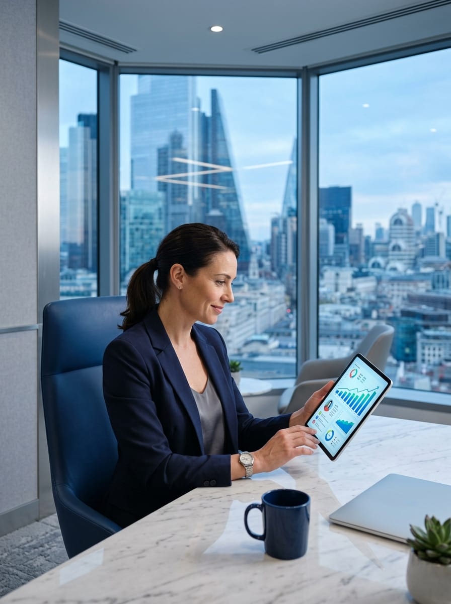 Entrepreneure pilotant une activité de services structurée après avoir obtenu ses premiers clients
