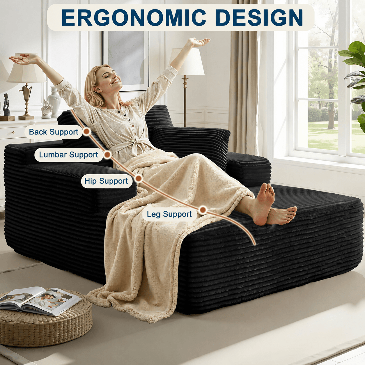 Boneless Couch Bed