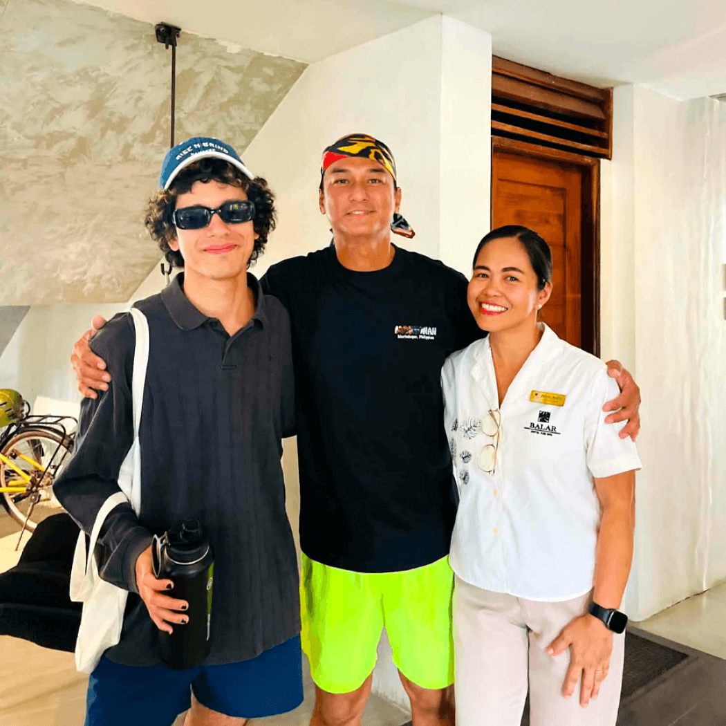Friends staying at Balar Hotel