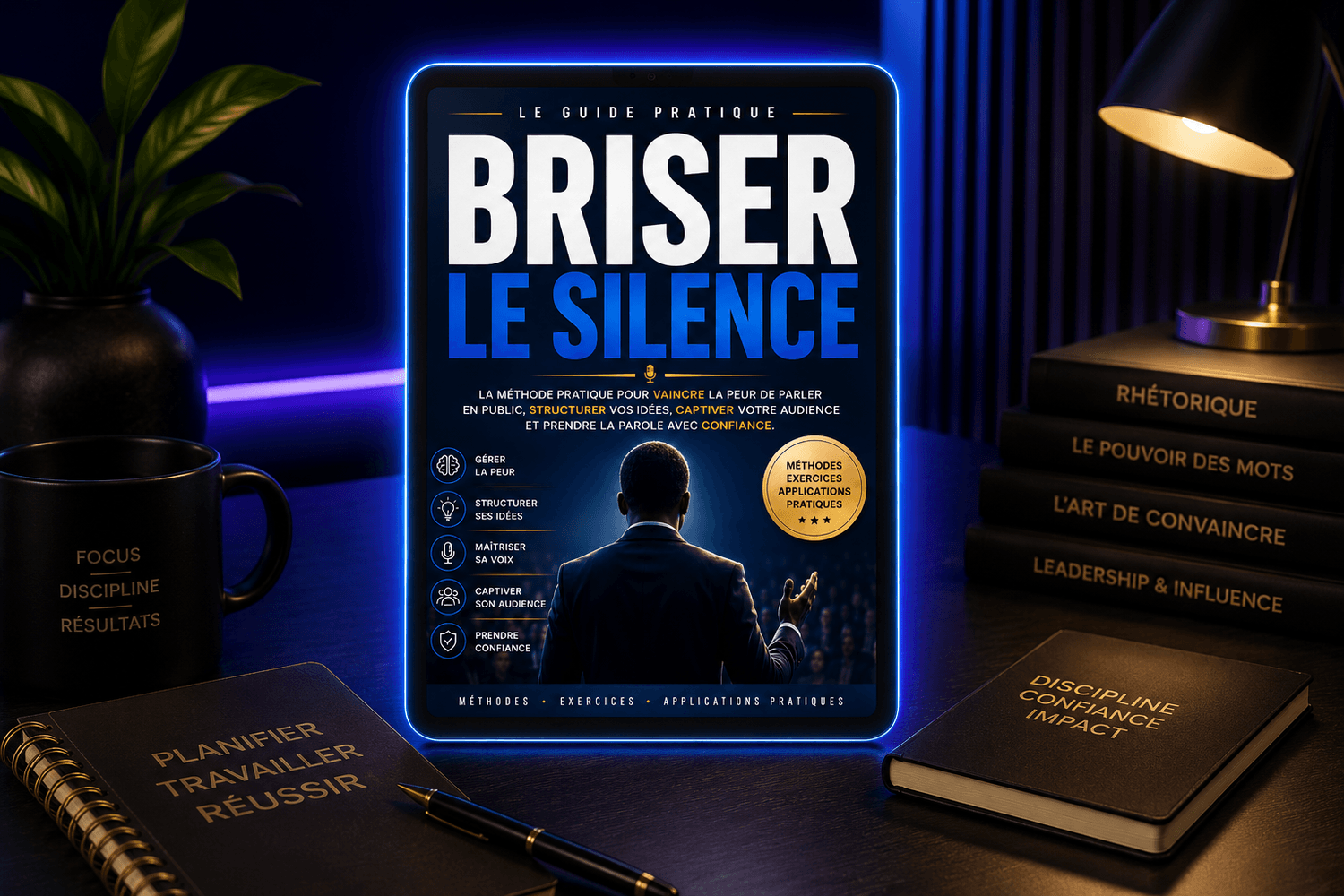 Briser le Silence - Mockup Ebook