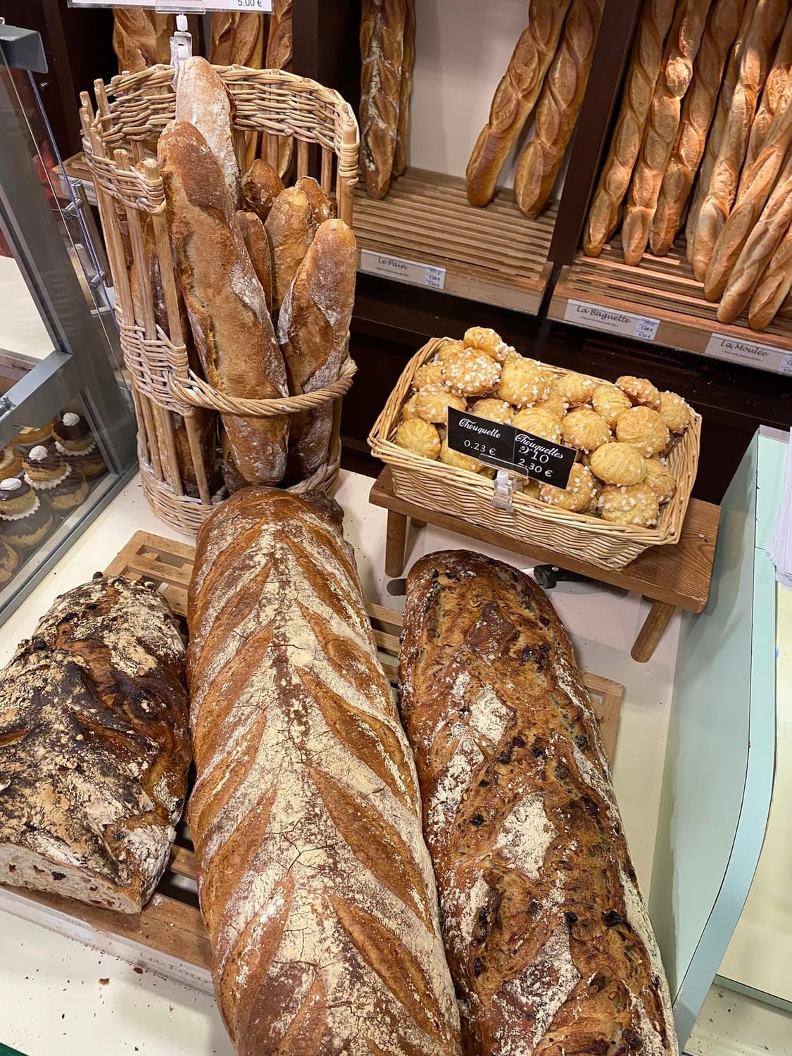 Pains d'une boulangerie artisanale
