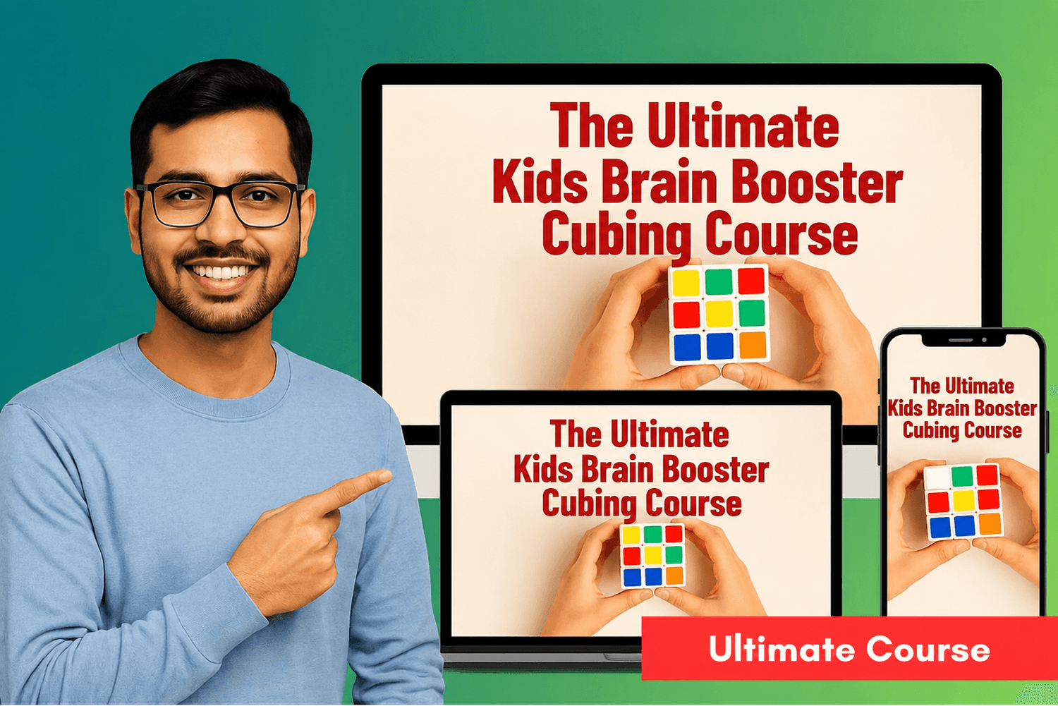 The Ultimate Kids Brain Booster Cubing Course