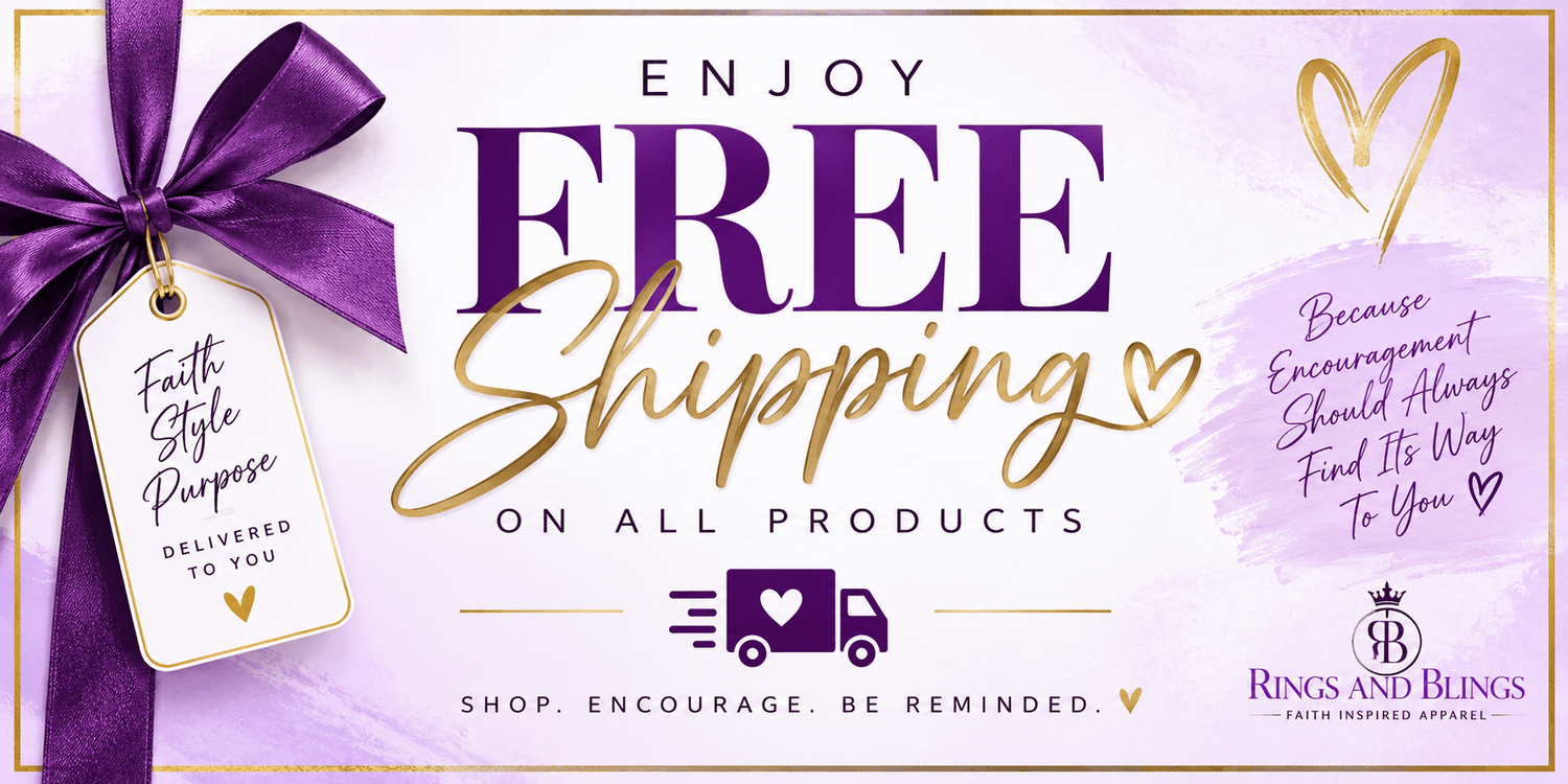 Free shipping on all Rings and Blings products