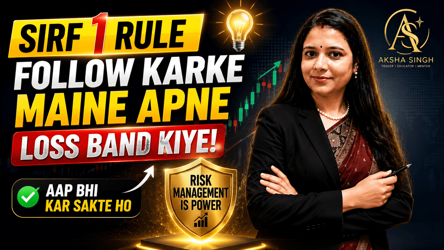 Option trader Aksha singh