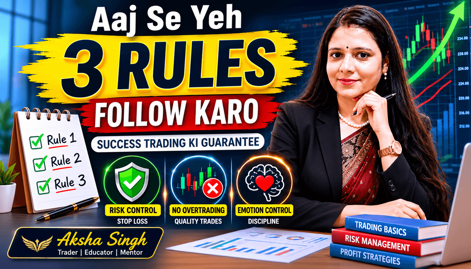 OPTION TRADING EXPERT AKSHA SINGH