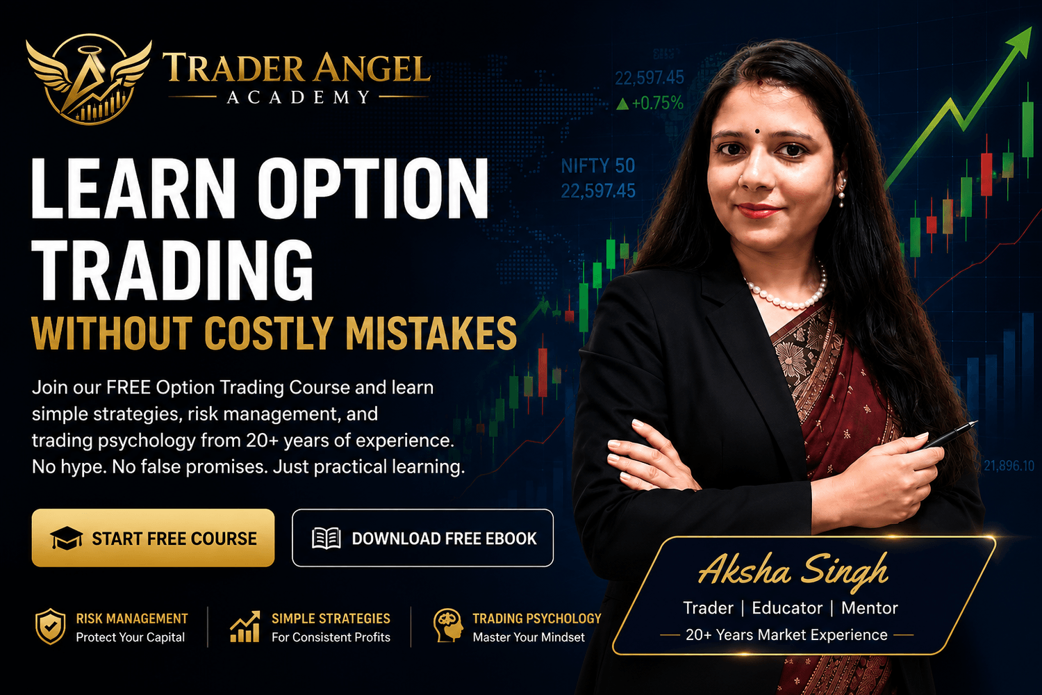Option Trading Expert Aksha Singh