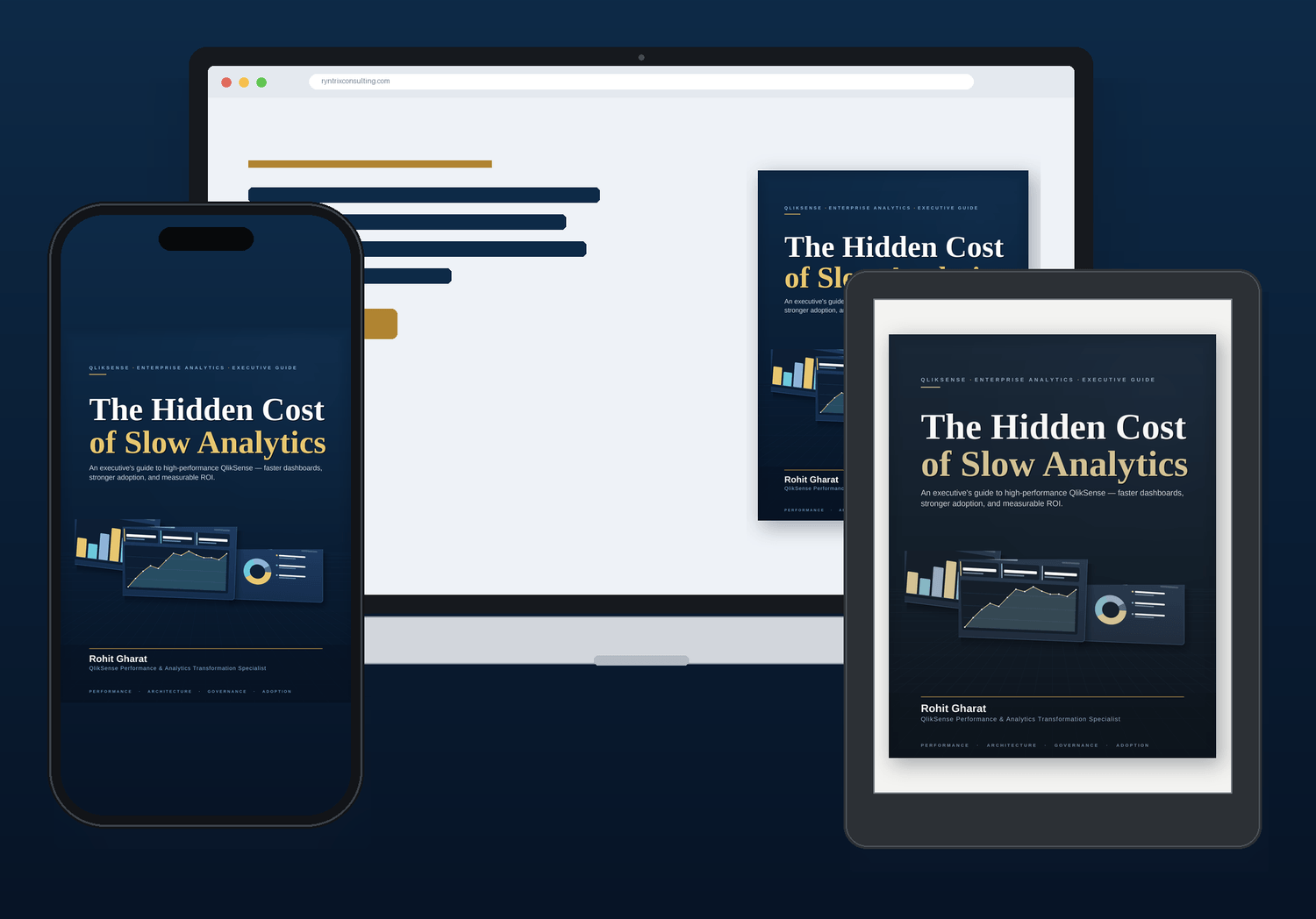 Ebook mockup โ open view