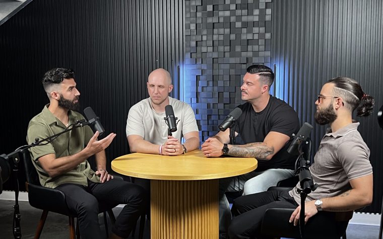 Real Deal Zach on a podcast