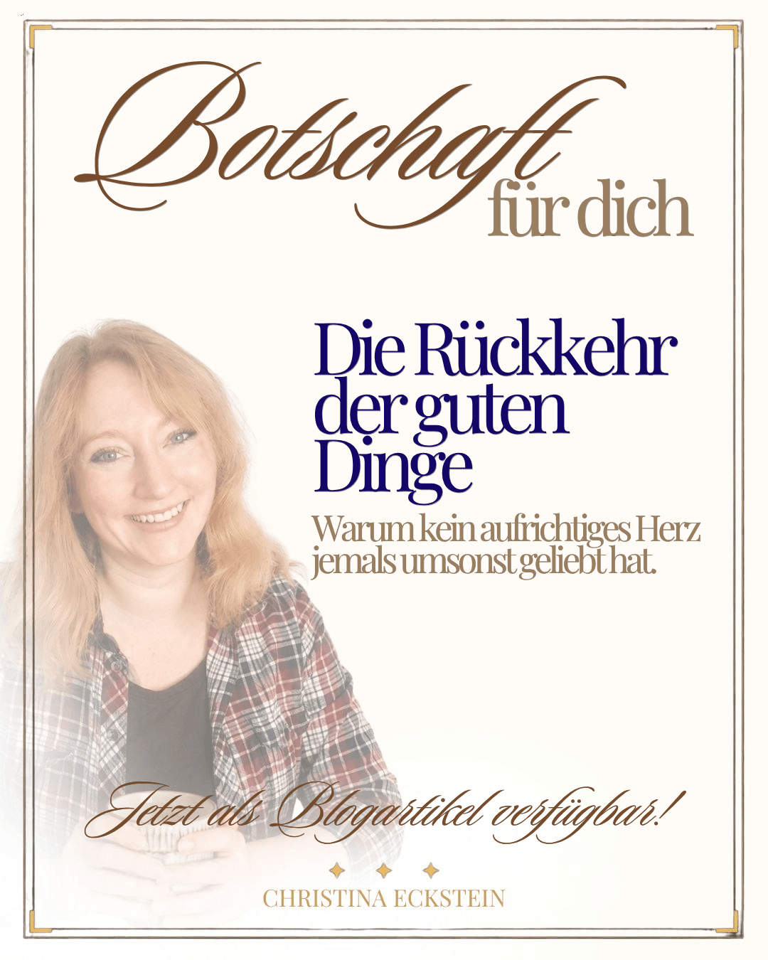 Die Rückkehr der guten Dinge