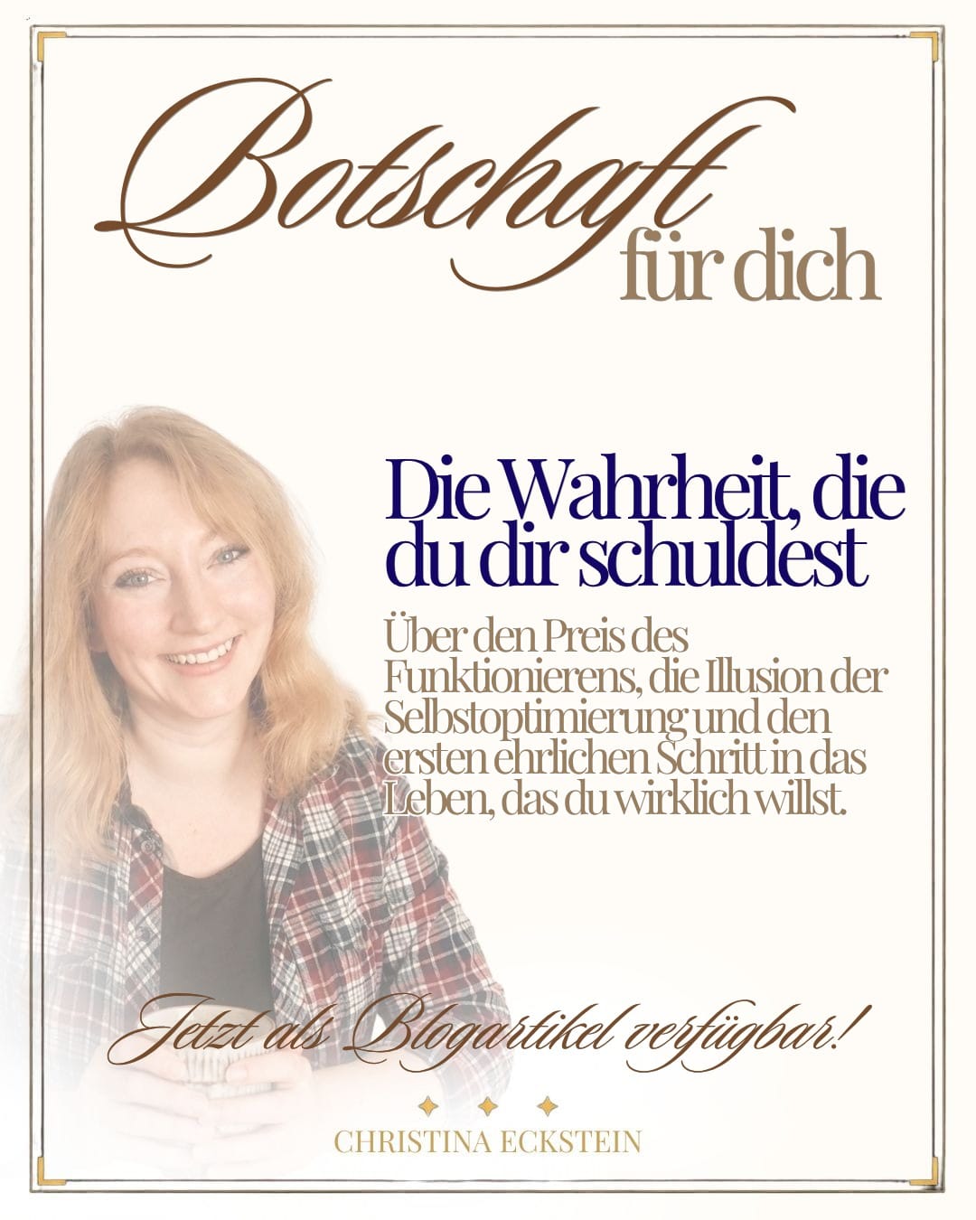 Wochenbotschaft