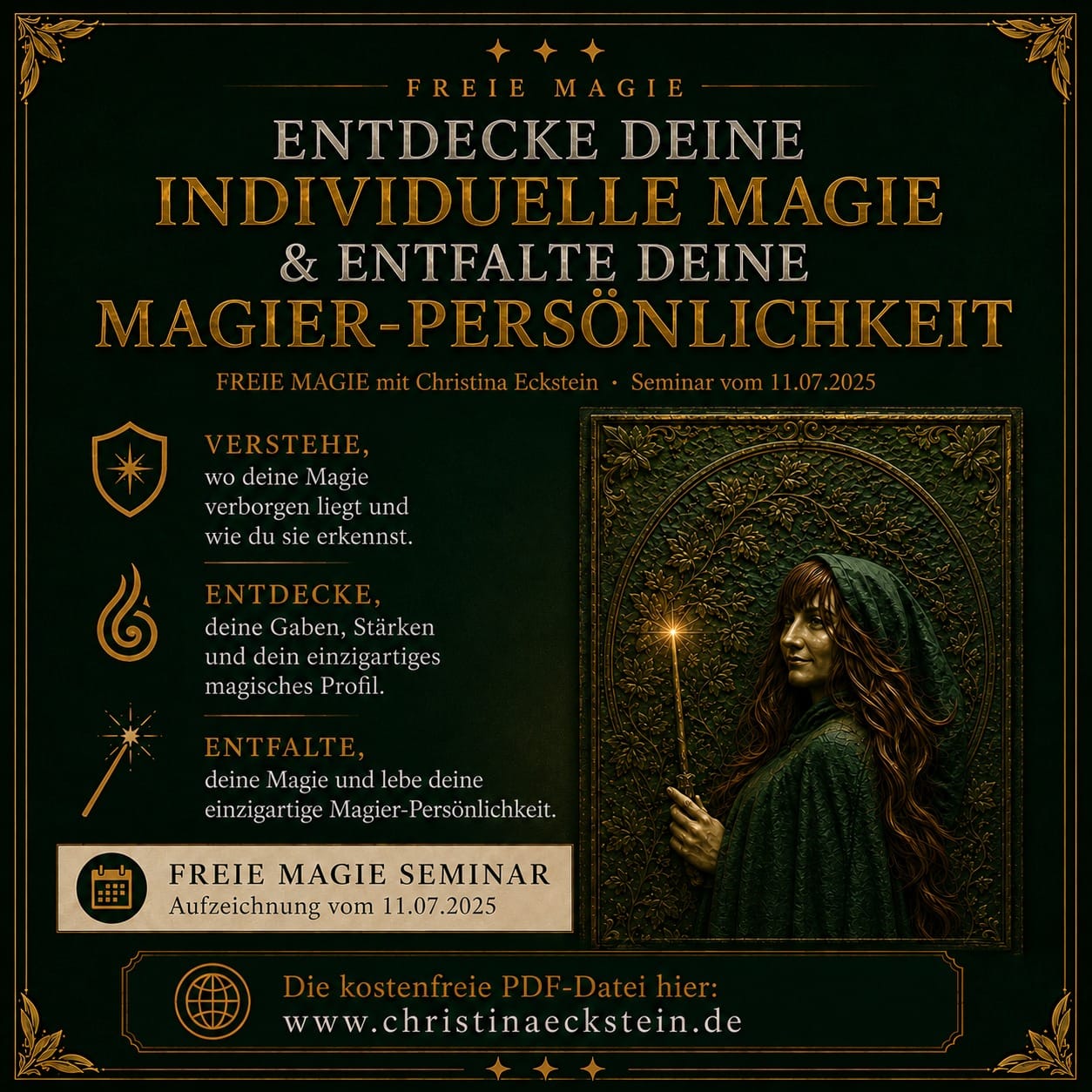 Entdecke deine individuelle Magie & entfalte deine Magier-Persönlichkeit – kostenfreier PDF-Download