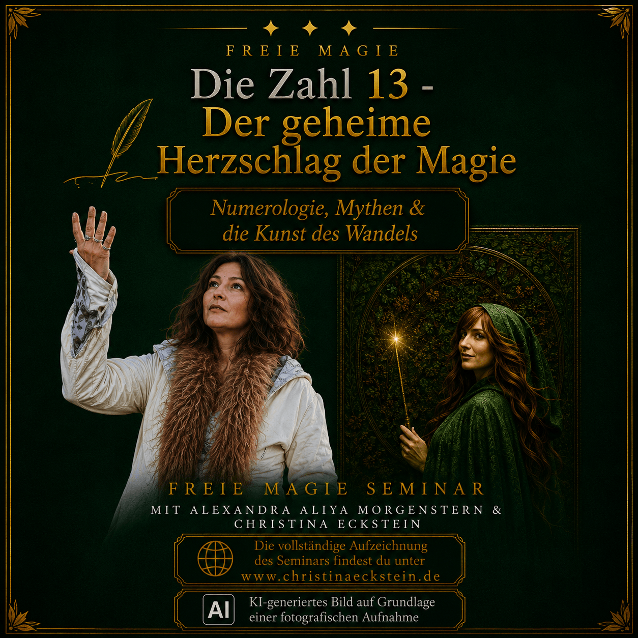 Die Zahl 13 – Freie Magie mit Alexandra Alïya Morgenstern