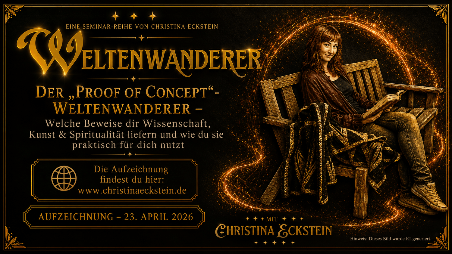 Weltenwanderer Aufzeichnung: Der Proof of Concept – Wissenschaft, Kunst & Kultur als Beweis fürs Weltenwandern