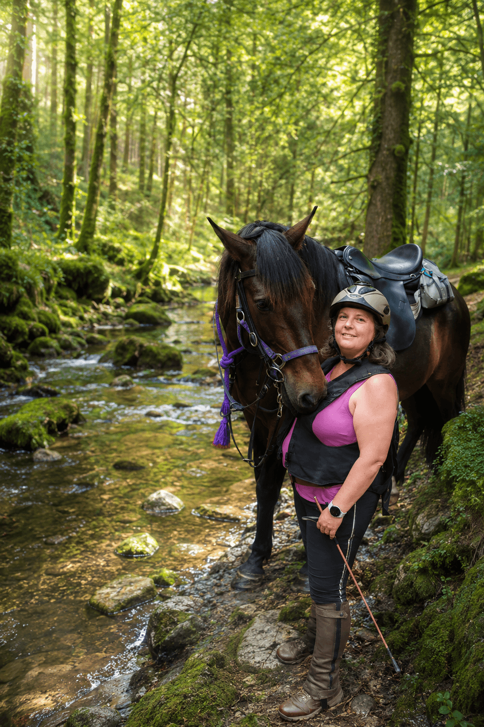 photo de Stéphanie Boutillot et son cheval Acer