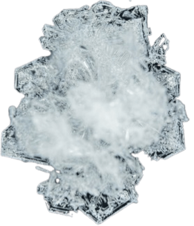 Dead water foggy mess cloudy chaotic fractured water