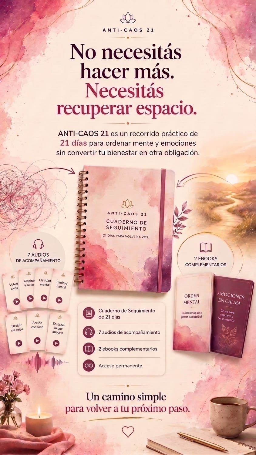 Materiales incluidos en Anti-Caos 21
