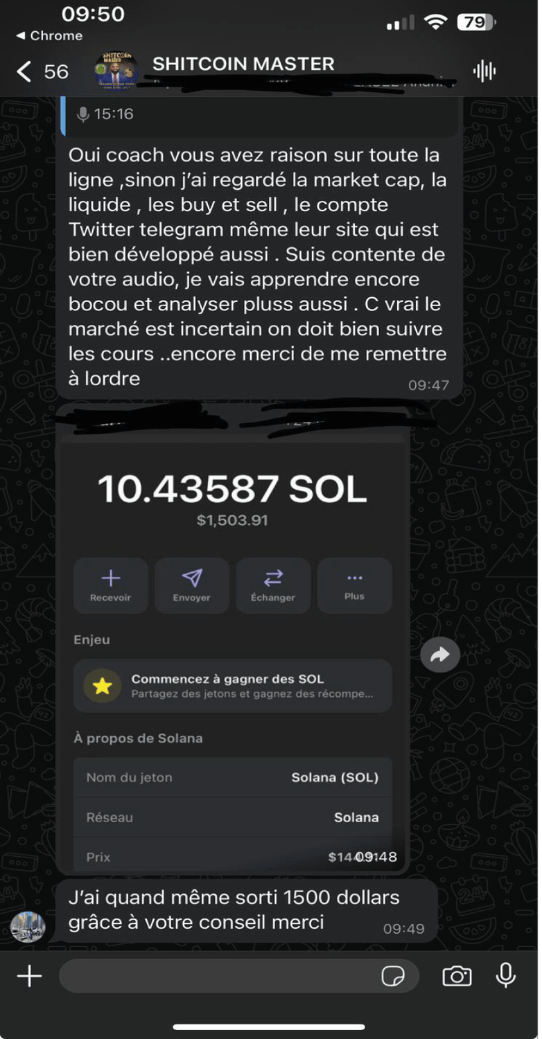 Témoignage