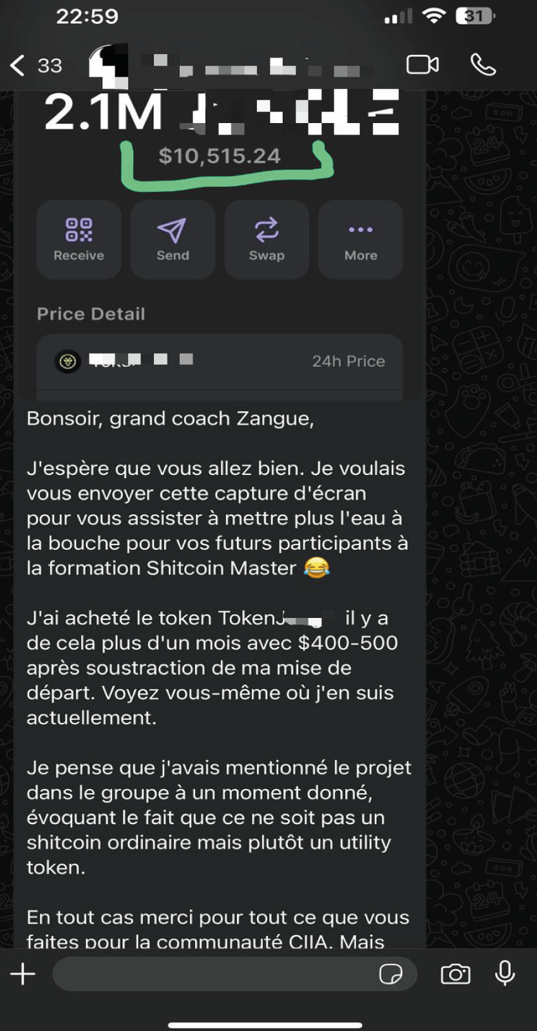 Témoignage