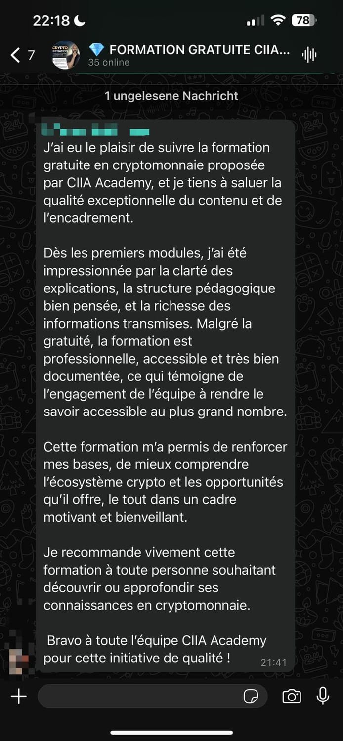 Témoignage