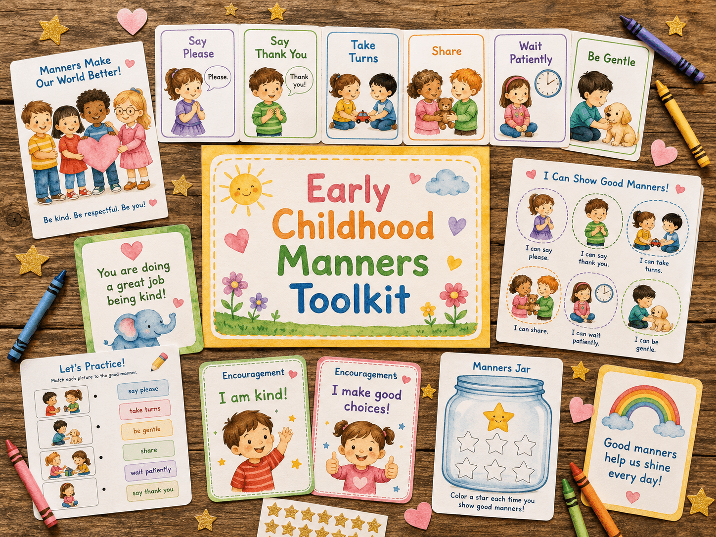 Early Childhood Manners Play Kit