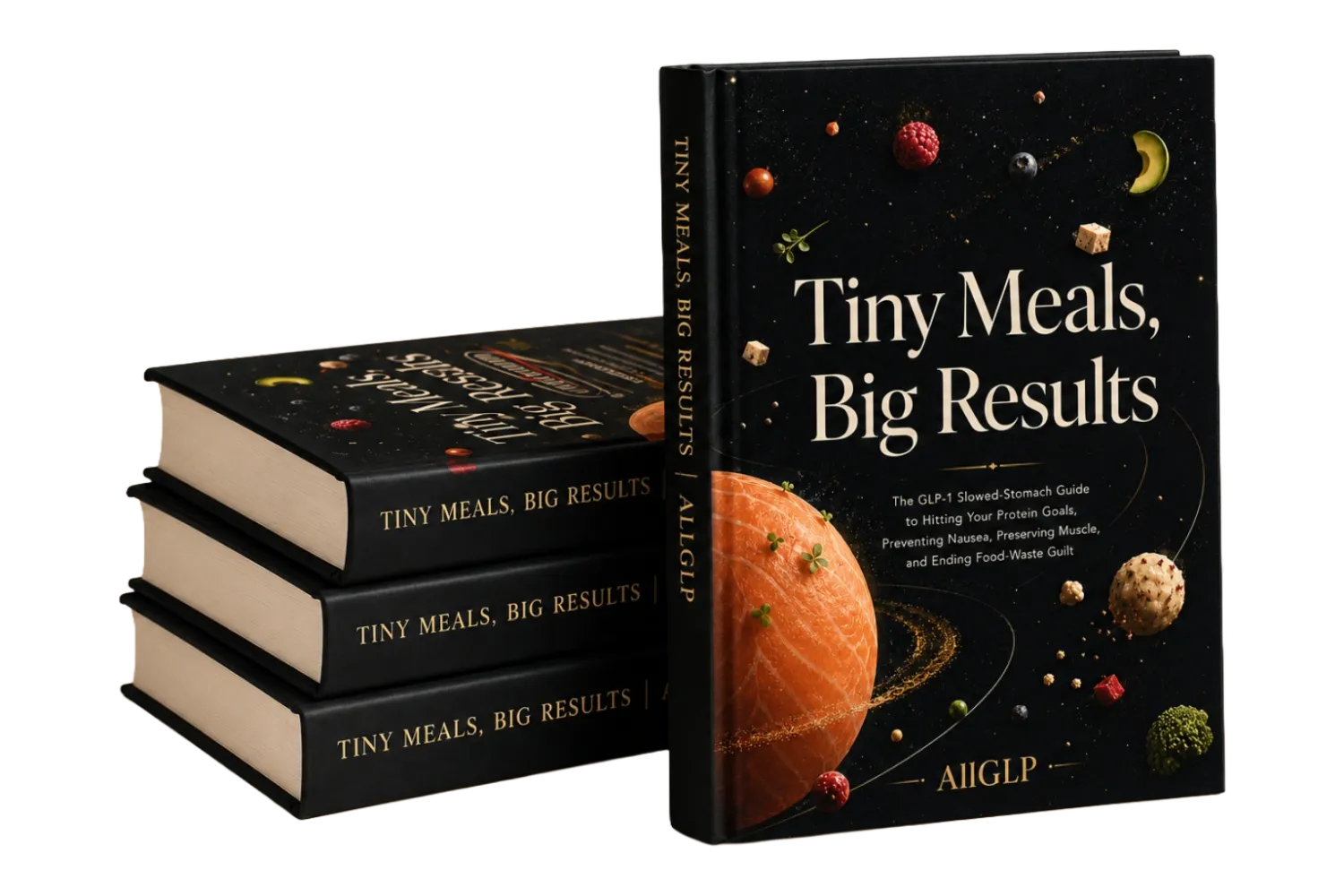 Tiny Meals, Big Results by AllGLP – GLP-1 Nutrition Guide for Meeting Protein Goals and Preventing Food Waste