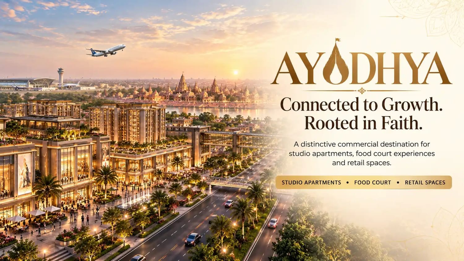 Ayodhya commercial destination landscape