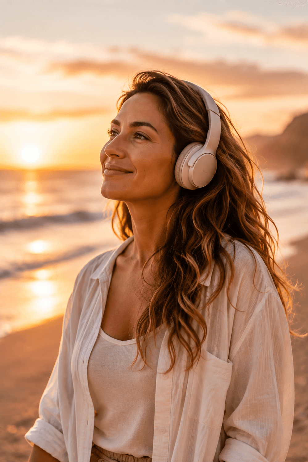Listening to a personalised Radiant Road Music song
