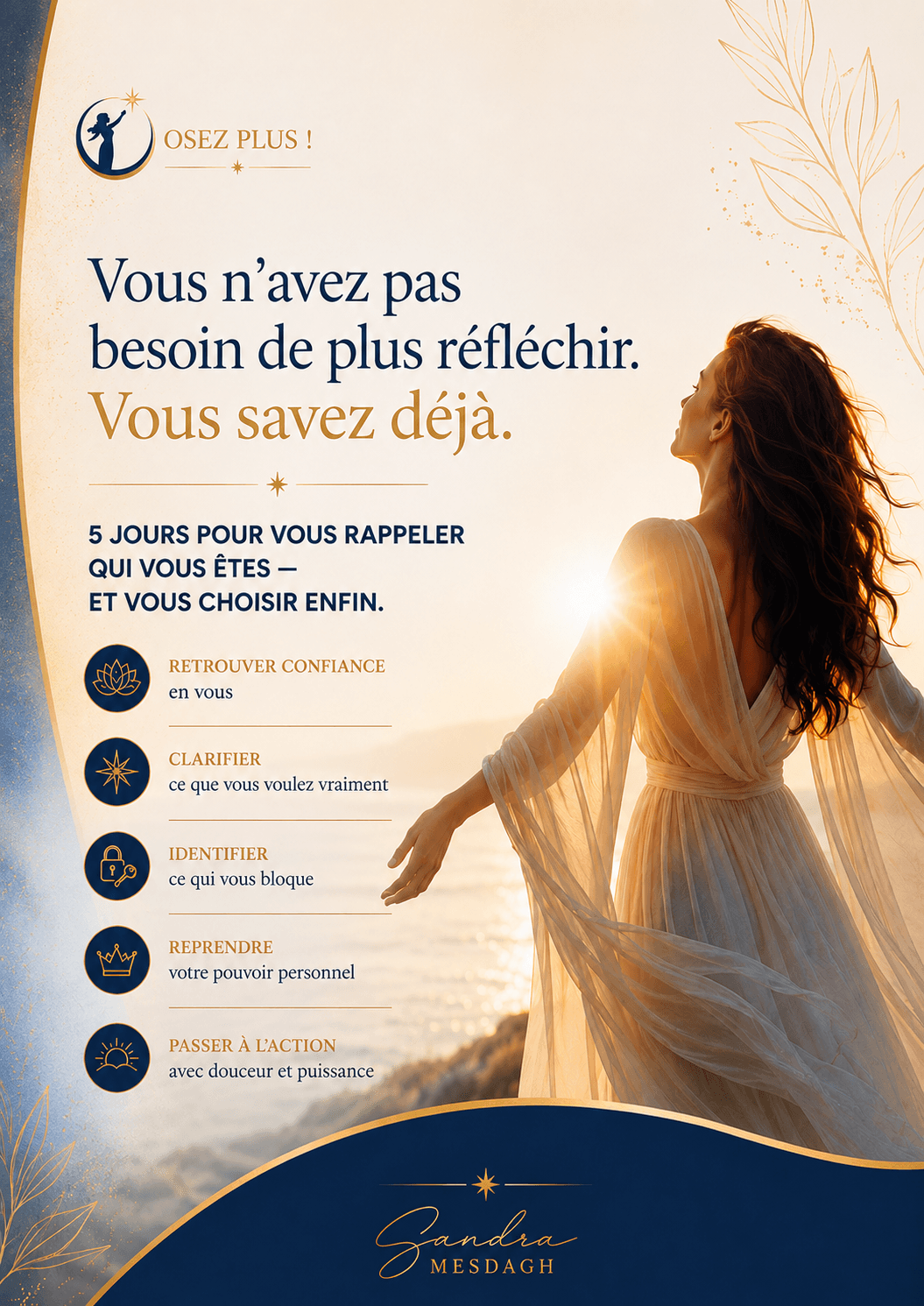 Couverture de l’eBook OSEZ PLUS !