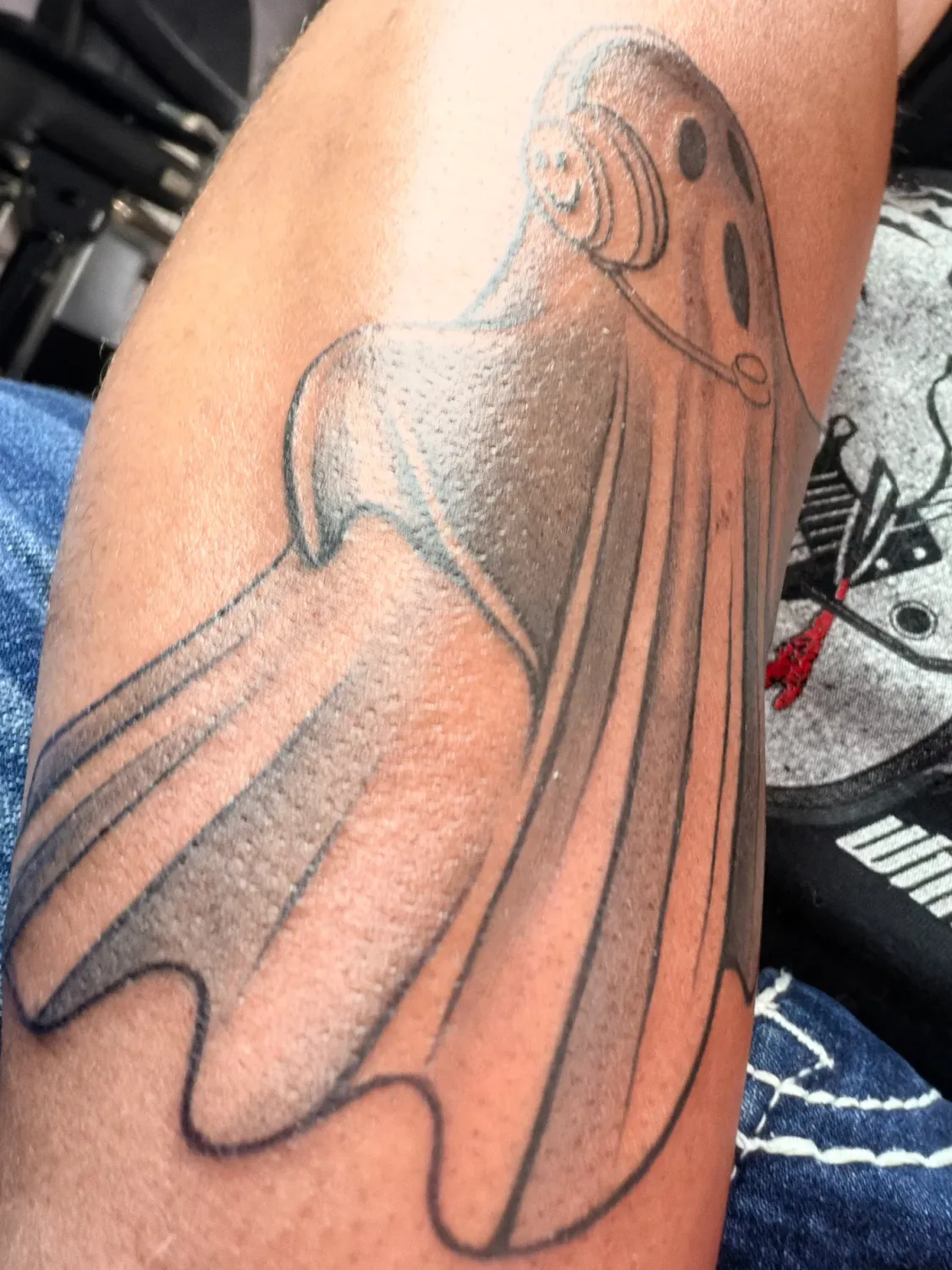 Tattoo photo included with Tony Reinier's Google review