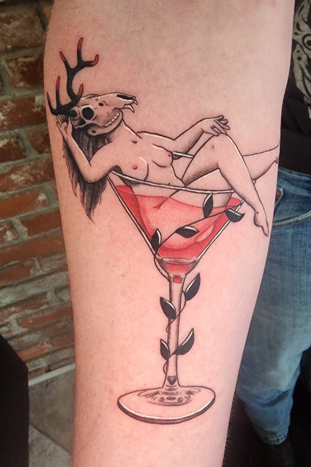 Tattoo by Maya Hanson