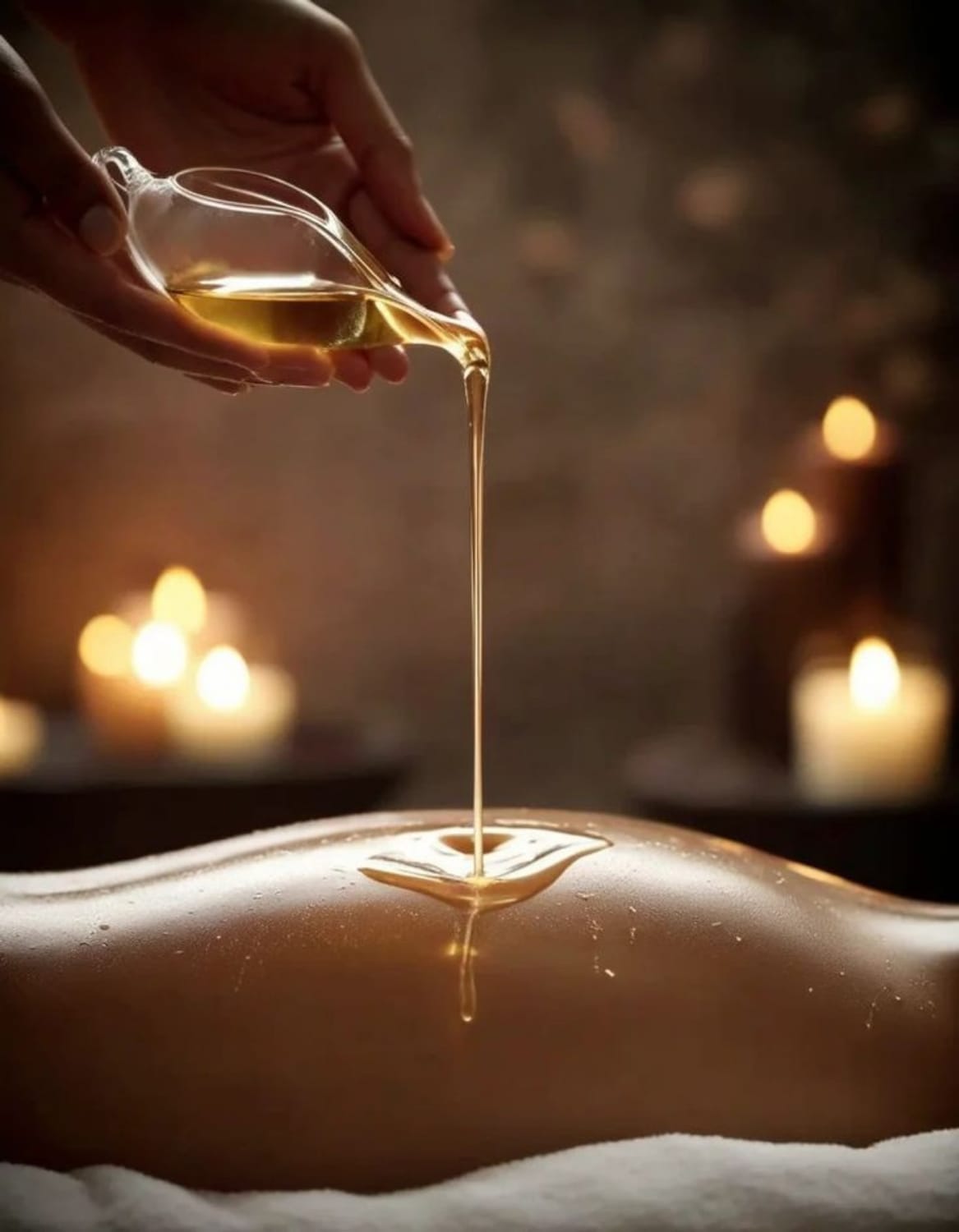 Massage Abhyanga Shanti à l'huile tiède