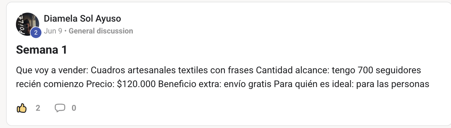 Testimonio de Diamela Sol Ayuso