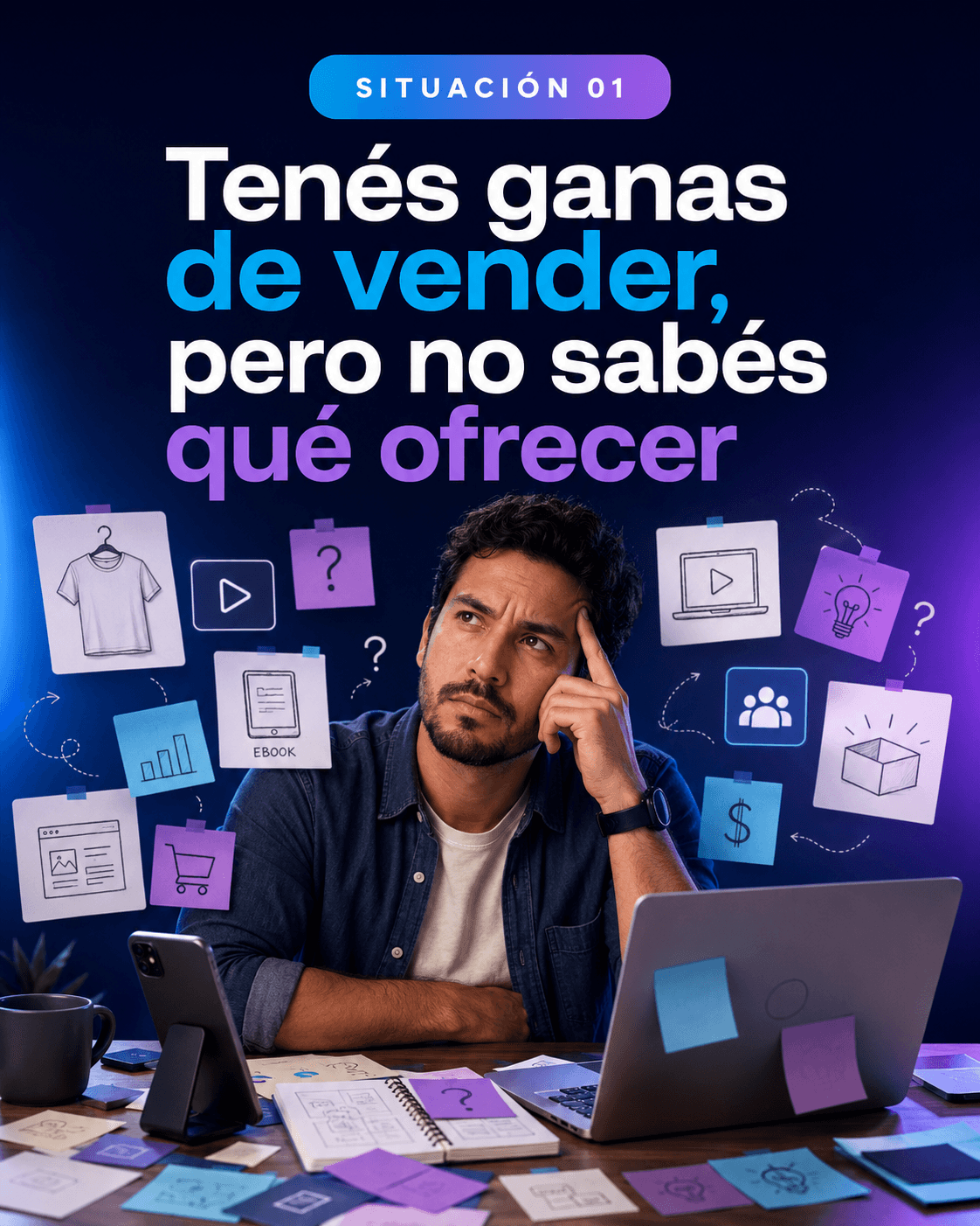 Tenés ganas de vender pero no sabés qué ofrecer