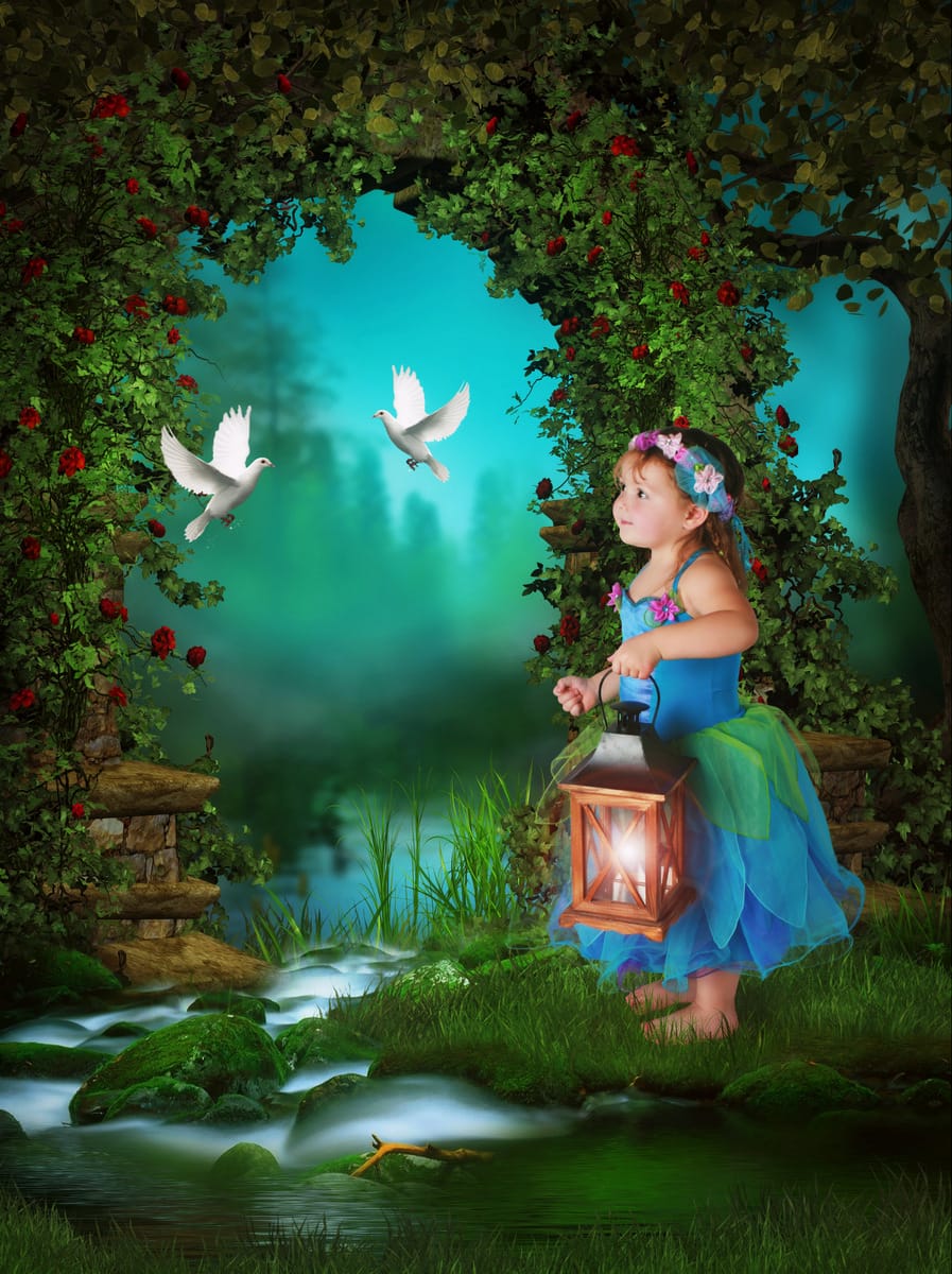 Children’s fantasy portrait example 5