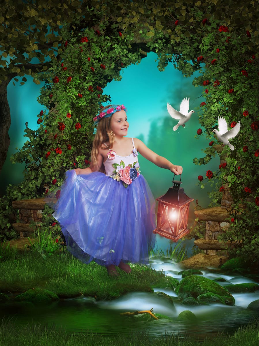 Children’s fantasy portrait example 4