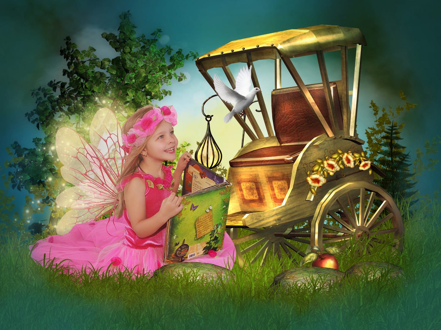 Children’s fantasy portrait example 3