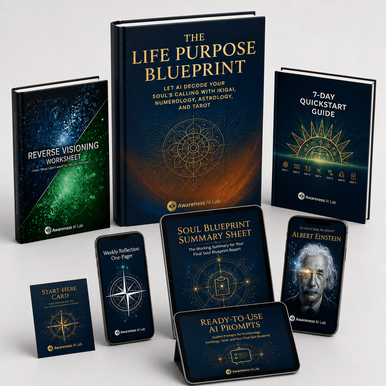 The Complete Life Purpose Blueprint Kit mockup