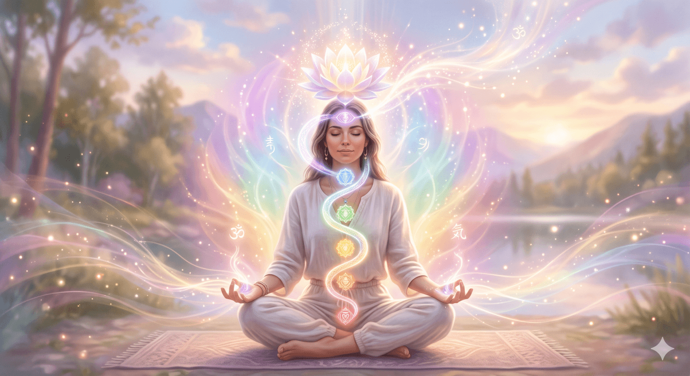 Energibalansering och chakra-aktivering vid Reiki-healing