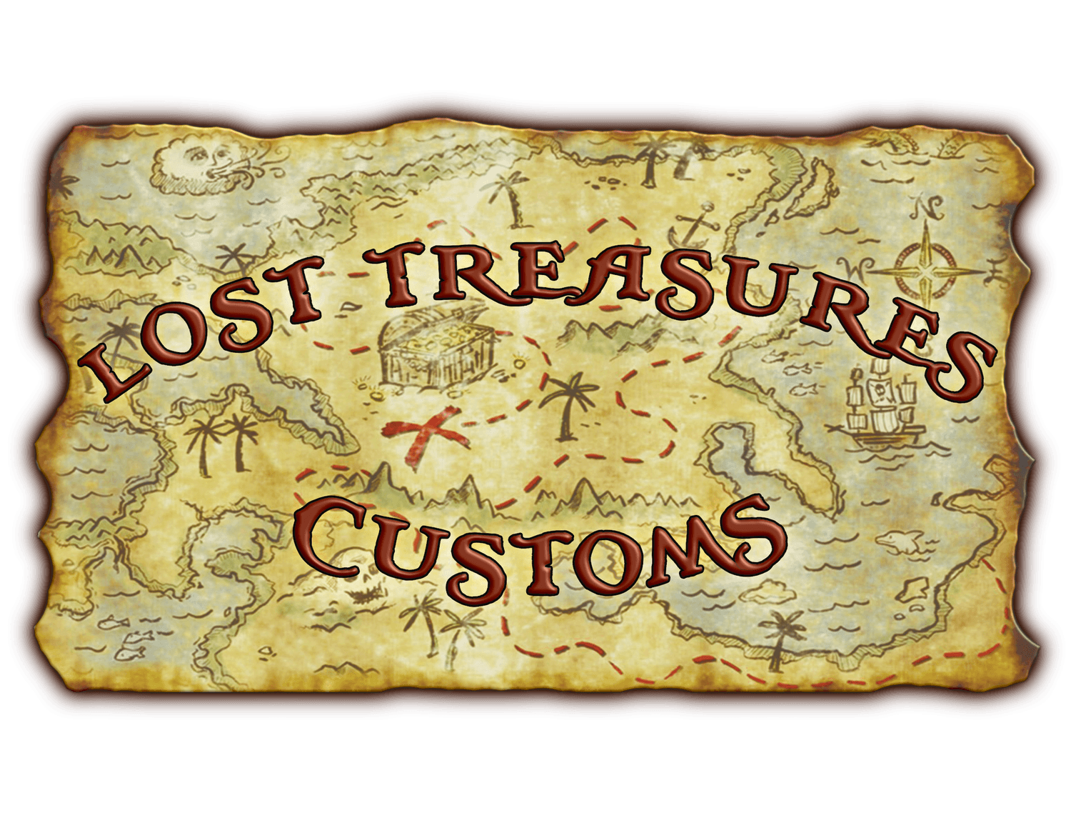 Lost Treasures Customs Logo