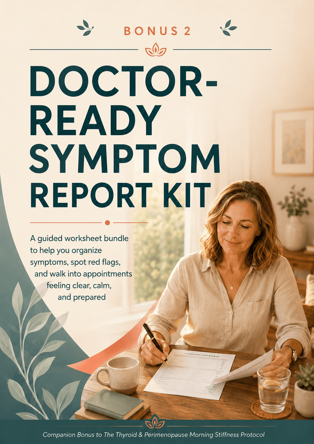 Doctor-Ready Symptom Report Kit bonus cover