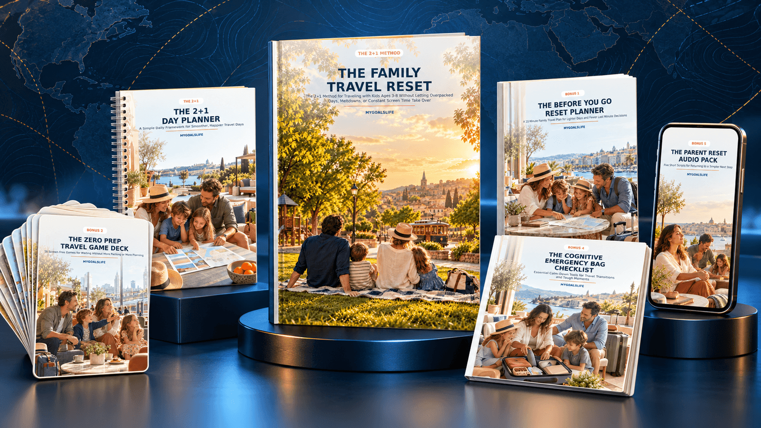 The Family Travel Reset complete bundle with five bonuses