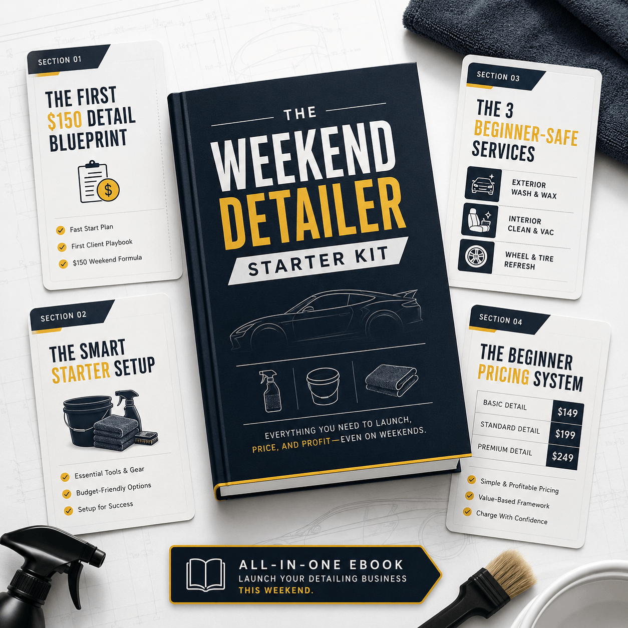 The Weekend Detailer Starter Kit product cover